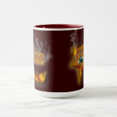 Horusauge Tasse der alten ägyptischen Kunst (Zentrum)