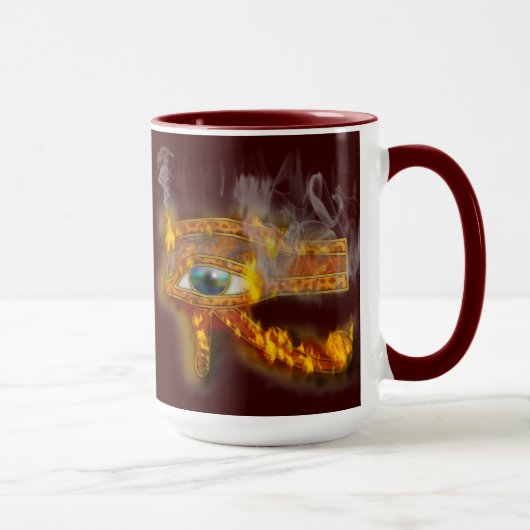 Horusauge Tasse der alten ägyptischen Kunst (Rechts)