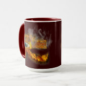 Horusauge Tasse der alten ägyptischen Kunst (Vorderseite Links)