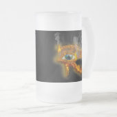 Horusauge Tasse der alten ägyptischen Kunst (VorderseiteRechts)