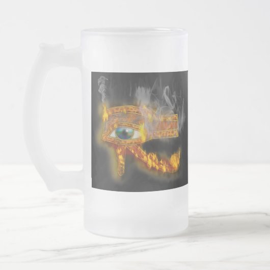 Horusauge Tasse der alten ägyptischen Kunst (Links)