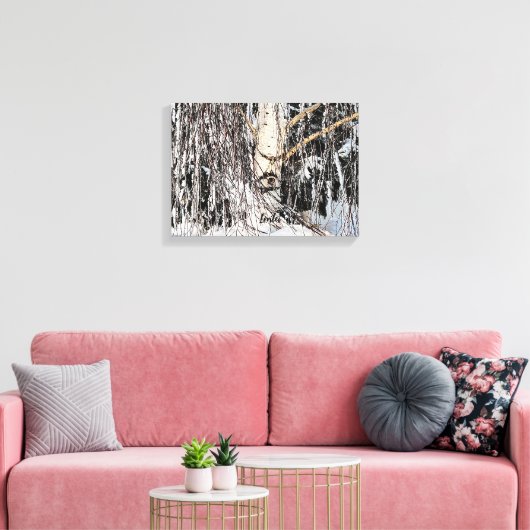 Horusaugen Leinwanddruck (Insitu (Wohnzimmer))