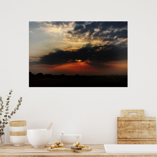 Horusblasen-Poster Poster (Küche)