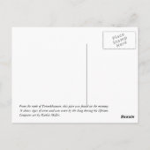 Horusektorauge Postkarte (Rückseite)