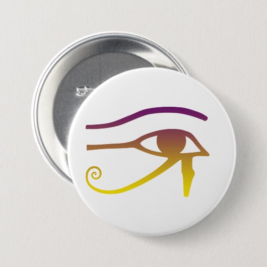 Horusknopf Button (Vorne & Hinten)