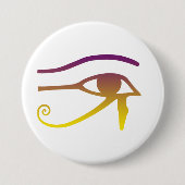 Horusknopf Button (Vorderseite)