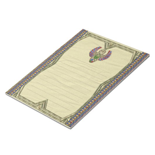 Horusskarab-Auge Notizblock (angewinkelt)