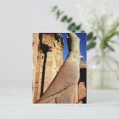 Horusstatue Postkarte (Stehend Vorderseite)