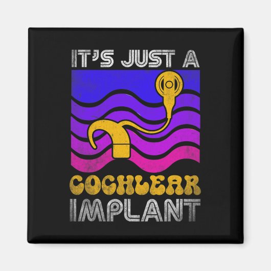 Hörvergnügen ASL Hörgeschädigtes Cochlear Magnet (Vorne)