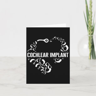 Hörverlust Aufklärungs Liebe Cochlea-Implantat Asl Karte