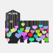 Hörwechsel auf schwarz geschenkschachtel (Ungefaltet)