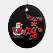 Hos an der Verzierung Keramik Ornament (Links)