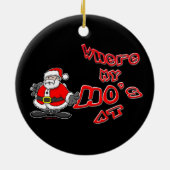 Hos an der Verzierung Keramik Ornament (Hinten)