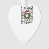 Hos Haus Weihnachtskranz Weihnachtsmann Hut Lichte Ornament (Vorderseite)