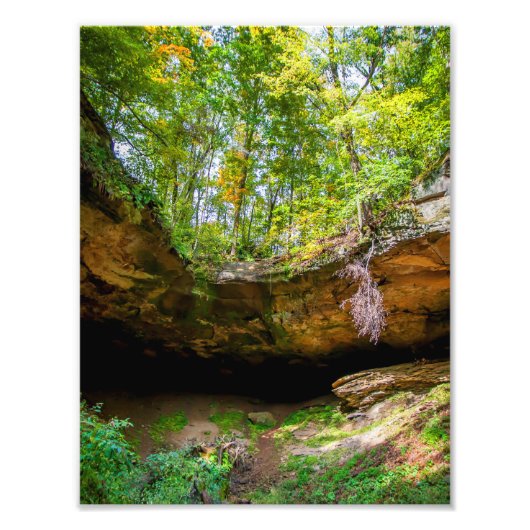 Hosak-Höhle, Ohio Fotodruck (Vorne)