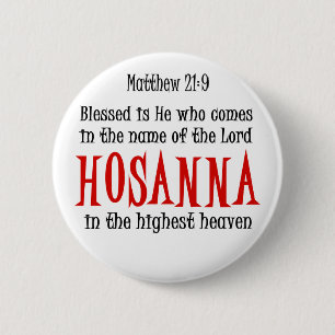 Hosanna Button