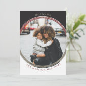 Hosanna Foto Card Karte (Stehend Vorderseite)