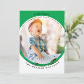 Hosanna Foto Card Karte (Stehend Vorderseite)