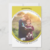 Hosanna Foto Card Karte (Vorderseite)