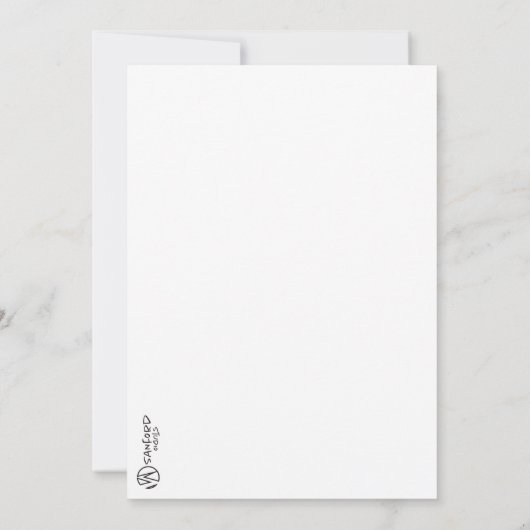 Hosanna Foto Card Karte (Rückseite)