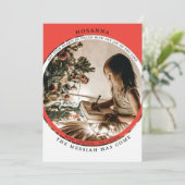 Hosanna Foto Card Karte (Stehend Vorderseite)