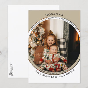 Hosanna-Fotokarte Karte