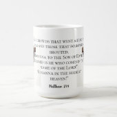 Hosanna in der Höhe Kaffeetasse (Mittel)