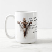 Hosanna in der Höhe Kaffeetasse (Links)