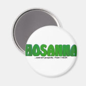 HOSANNA MAGNET (Vorderseite/Rückseite)