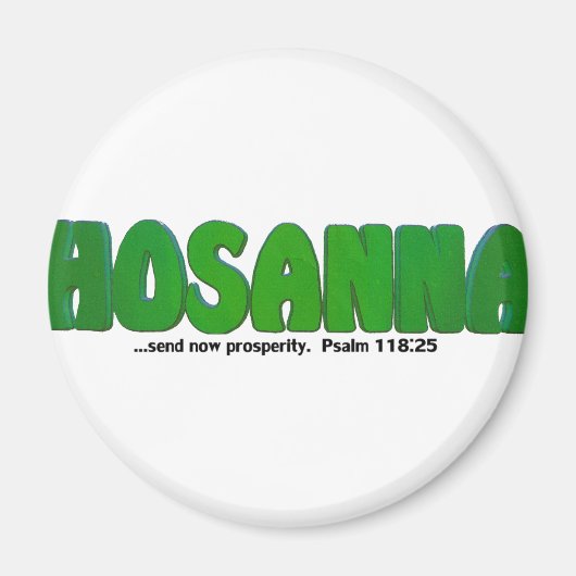 HOSANNA MAGNET (Vorne)