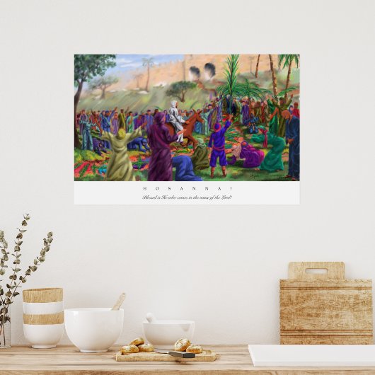 Hosanna Poster (Küche)