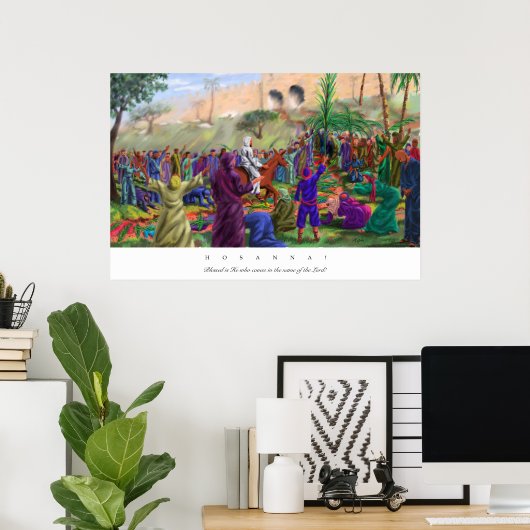 Hosanna Poster (Heimbüro)