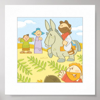 Hosannah - 6 x 6" poster