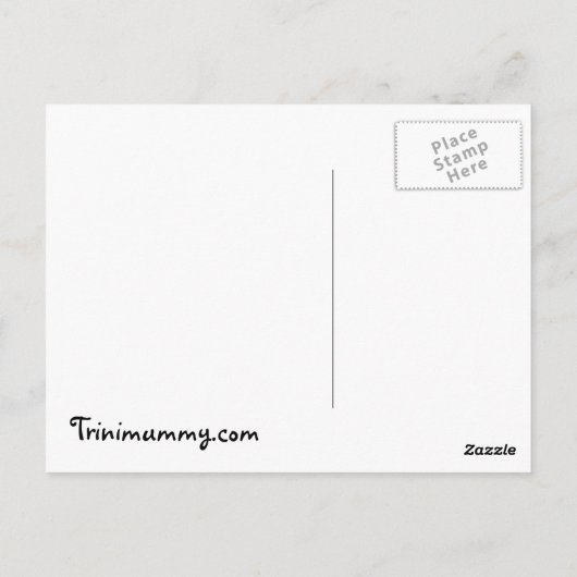 Hosay Postkarte (Rückseite)