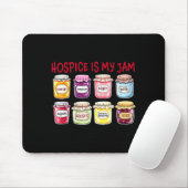 Hosce Is My Jam Caregiver Appreciation Medical Sta Mousepad (Mit Mouse)