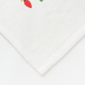 Hosce Nurse Christmas Tree Lights Womens Mens Kids Fleecedecke (Ecke)