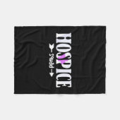 Hosce Nurse Hosce Squad  Fleecedecke (Vorderseite (Horizontal))