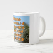 Hosea 14:4 WEBU Becher Jumbo-Tasse (Vorderseite Rechts)