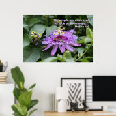 Hosea 4:6 Scripting Poster (Heimbüro)