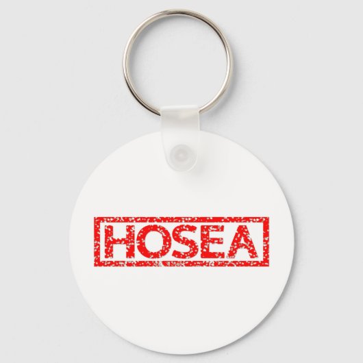 Hosea-Briefmarke Schlüsselanhänger (Vorderseite)