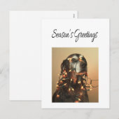 Hosenlautsprecher der Saison Feiertagspostkarte (Vorne/Hinten)