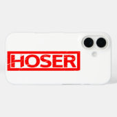 Hoser-Briefmarke Case-Mate iPhone Hülle (Rückseite (Horizontal))