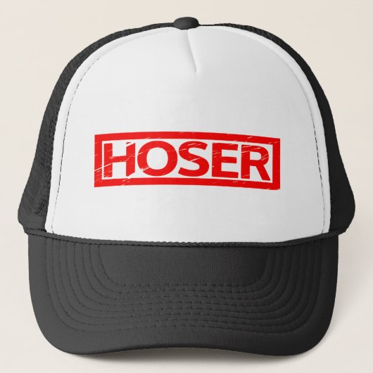 Hoser-Briefmarke Truckerkappe (Vorderseite)