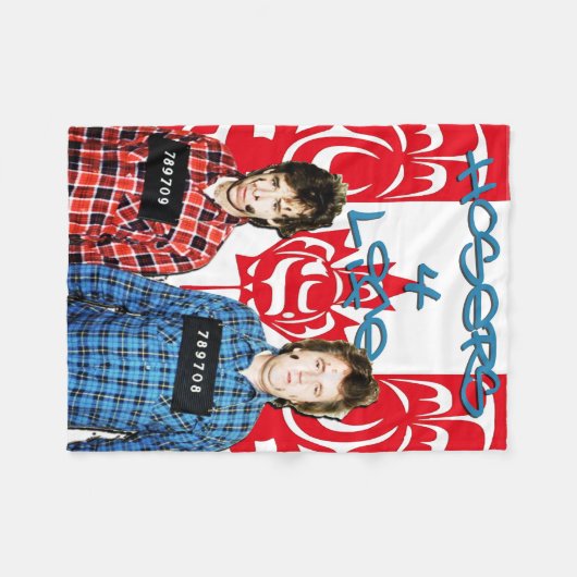 Hosers 4 Life - Bob und Doug McKenzie Blanket Fleecedecke (Vorderseite (Horizontal))