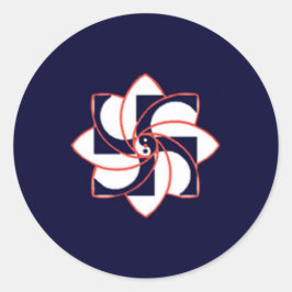 HOSH-Sticker Runder Aufkleber