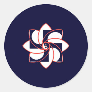 HOSH-Sticker Runder Aufkleber