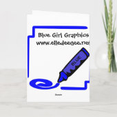 Hoshini Grueting Card Karte (Rückseite)