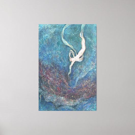 Hoshizora-Hiten: Celestial Flight through the Star Leinwanddruck (Vorderseite)