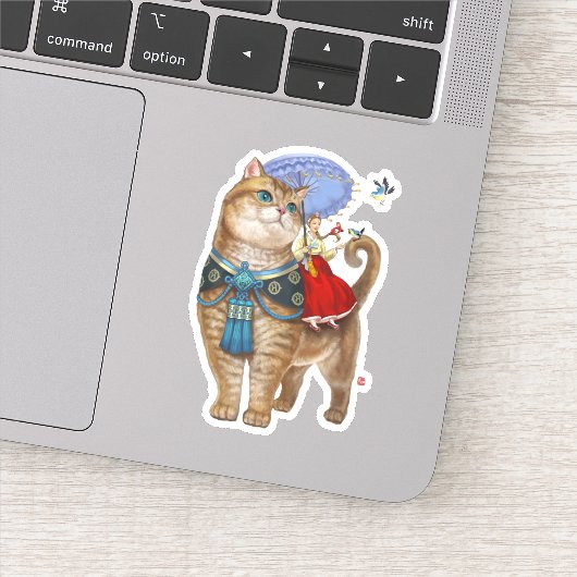 Hosico Aufkleber (Detail)