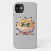 Hosico-Cartoon Case-Mate iPhone Hülle (Rückseite)